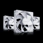 be quiet! Pure Wings 3 120mm PWM Reverse White Fans – 3-Pack