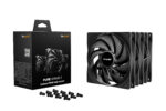 be quiet! Pure Wings 3 140mm PWM High-Speed Silent Fans – Black (3-Pack)
