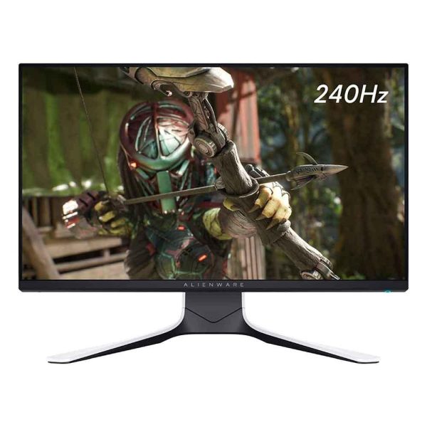 Dell Alienware AW2521HFL 25-Inch FHD IPS Gaming Monitor (White) | 240Hz Refresh Rate, 1ms Response Time, NVIDIA G-SYNC Compatible & AMD FreeSync Premium