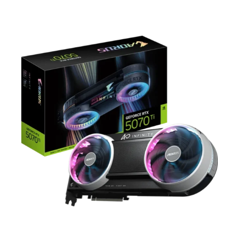 Gigabyte AORUS GeForce RTX 5070 Ti INFINITY 16GB GDDR7 Gaming Graphics Card