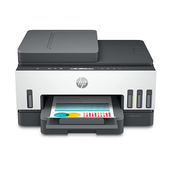 HP 750 Wi-Fi Duplex Colour Ink Tank Printer – Smart-Guided Button