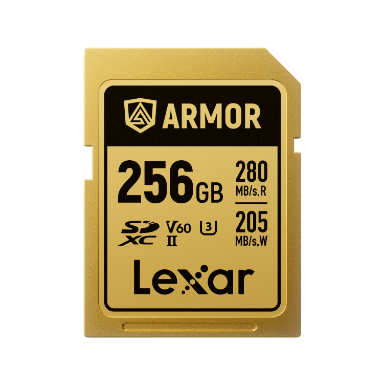 Lexar ARMOR GOLD 256GB SDXC UHS-II Memory Card