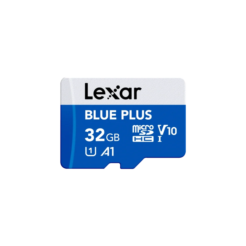 Lexar BLUE PLUS 32GB microSDHC UHS-I Memory Card