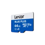 Lexar BLUE PLUS 64GB microSDXC UHS-I Memory Card