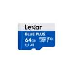 Lexar BLUE PLUS 64GB microSDXC UHS-I Memory Card