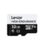 Lexar High-Endurance 32GB microSDHC UHS-I Memory Card