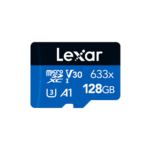 Lexar High-Performance 633x BLUE Series 128GB microSDXC UHS-I Memory Card