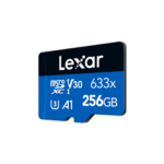 Lexar High-Performance 633x BLUE Series 256GB microSDXC UHS-I Memory Card