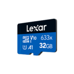 Lexar High-Performance 633x Blue Series 32GB microSDHC UHS-I Memory Card