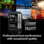 Lexar Professional SILVER PLUS 512GB SDXC UHS-I Memory Card | LSDSIPL512G-BNNNG