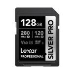 Lexar Professional SILVER PRO 128GB SDXC UHS-II Memory Card | LSDSIPR128G-BNNNG