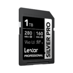 Lexar Professional SILVER PRO 1TB SDXC UHS-II Memory Card | LSDSIPR001T-BNNNG