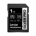 Lexar Professional SILVER PRO 1TB SDXC UHS-II Memory Card | LSDSIPR001T-BNNNG