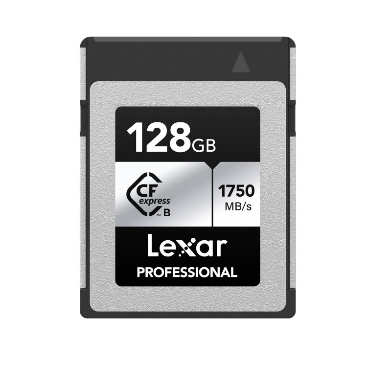 Lexar Professional SILVER Series 128GB CFexpress 2.0 Type B Memory Card | High-Speed Photography & 8K Video Recording