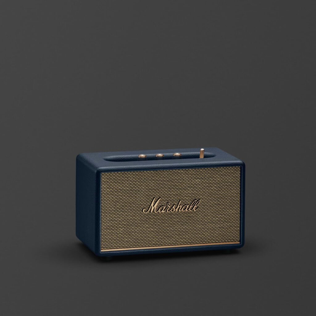 Marshall Acton III Bluetooth Speaker Midnight Blue