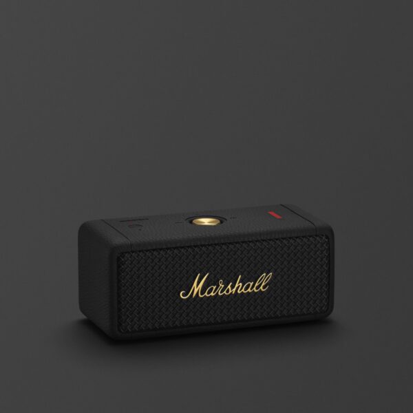 Marshall Emberton II Compact Portable Bluetooth Wireless Speaker Black and Brass