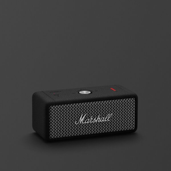 Marshall Emberton II Compact Portable Bluetooth Wireless Speaker Black and Steel