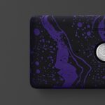 Marshall Emberton III Portable Bluetooth Wireless Speaker HENDRIK EDITION Purple and Black