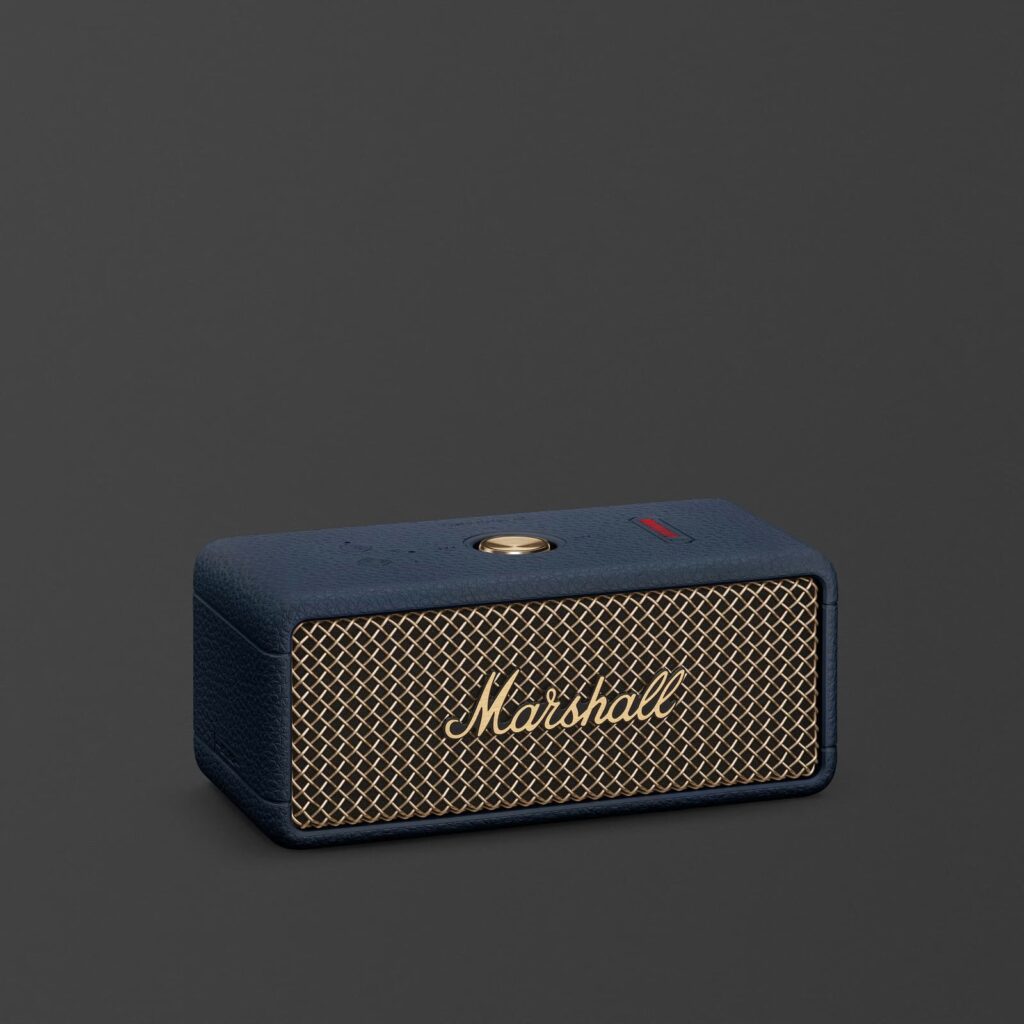 Marshall Emberton III Portable Bluetooth Wireless Speaker Midnight Blue