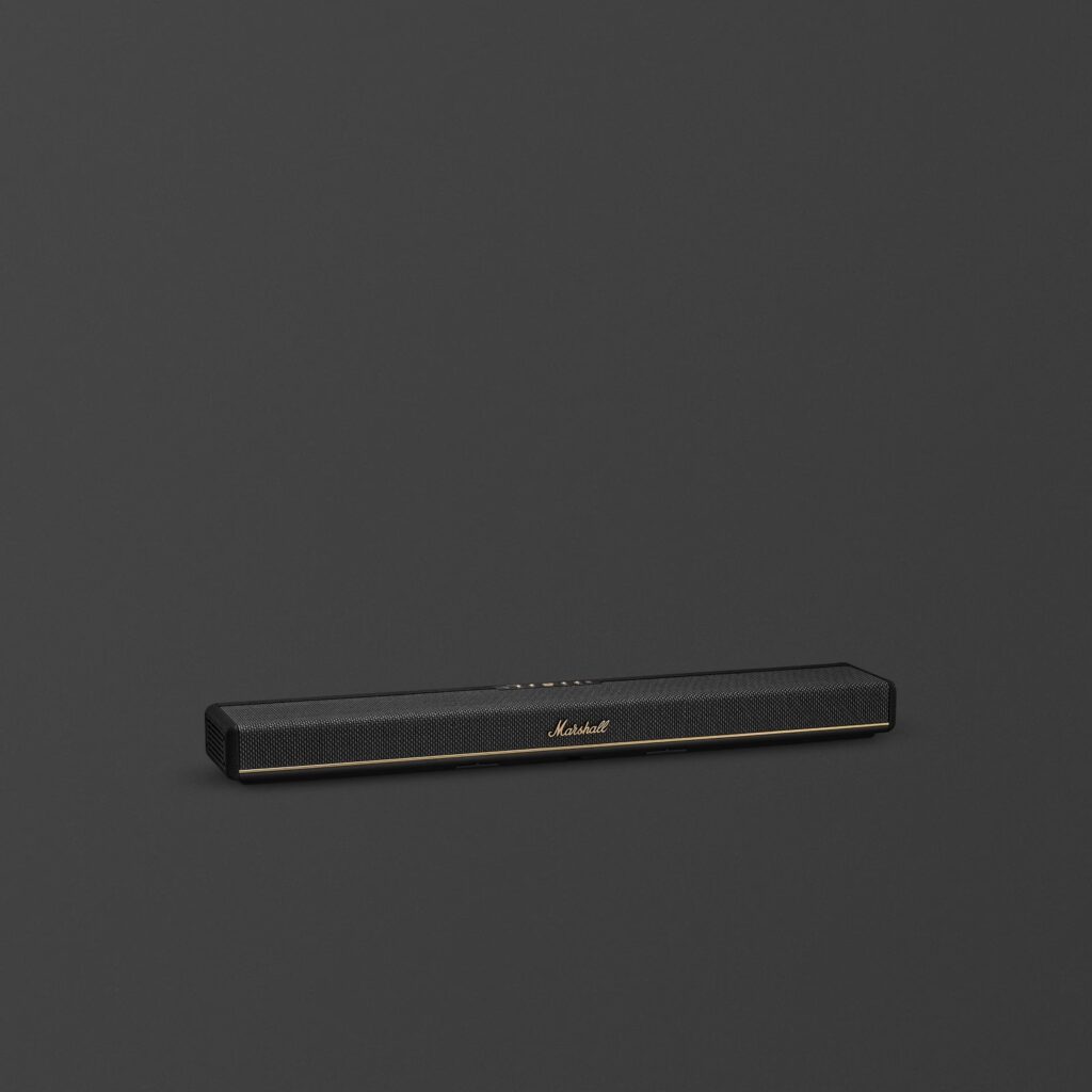 Marshall Heston 60 Immersive Audio TV Soundbar Dolby Atmos Home Theatre Speaker Black