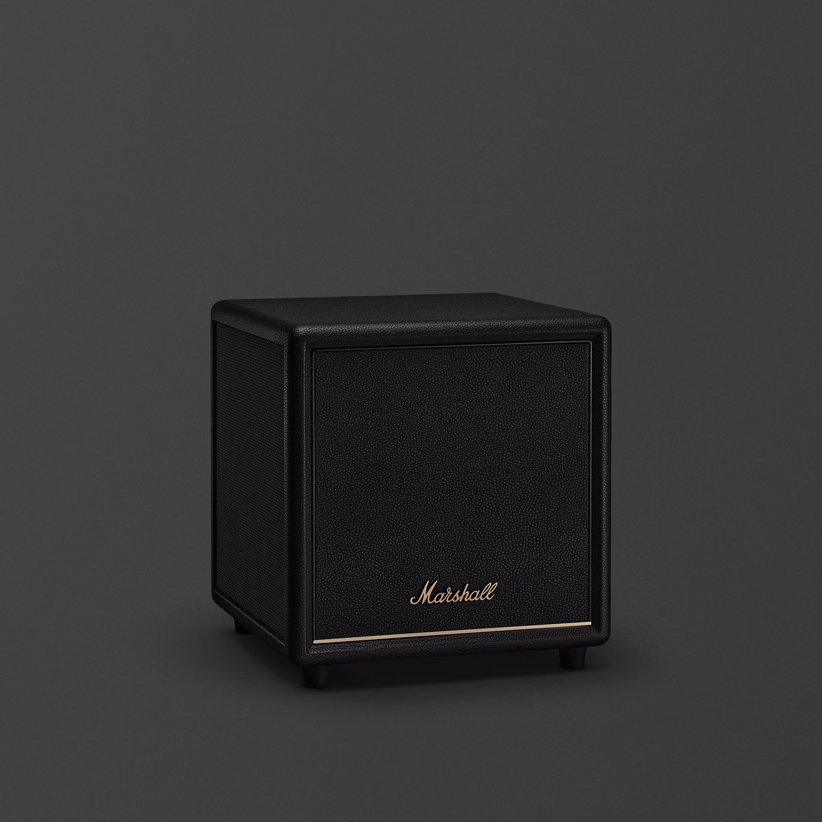 Marshall Heston SUB 200 Wireless Subwoofer with Bluetooth LE Audio Deep Bass Home Theatre Speaker Black Marshall Heston SUB 200 Wireless Subwoofer with Bluetooth LE Audio Deep Bass Home Theatre Speaker Black