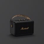 Marshall Kilburn II Portable Bluetooth Wireless Speaker – Black and Brass