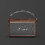 Marshall Kilburn III Portable Bluetooth Wireless Speaker Brown