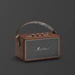 Marshall Kilburn III Portable Bluetooth Wireless Speaker Brown