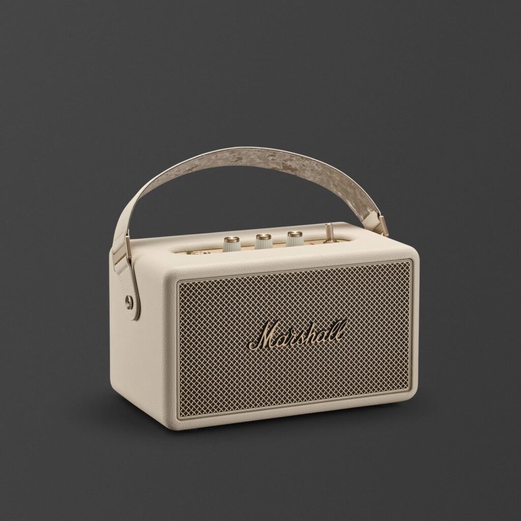 Marshall Kilburn III Portable Bluetooth Wireless Speaker Cream