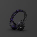 Marshall Major V Hendrik Edition Wireless Bluetooth On-Ear Headphones Purple and Black Marshall Major V Hendrik Edition Wireless Bluetooth On-Ear Headphones Purple and Black