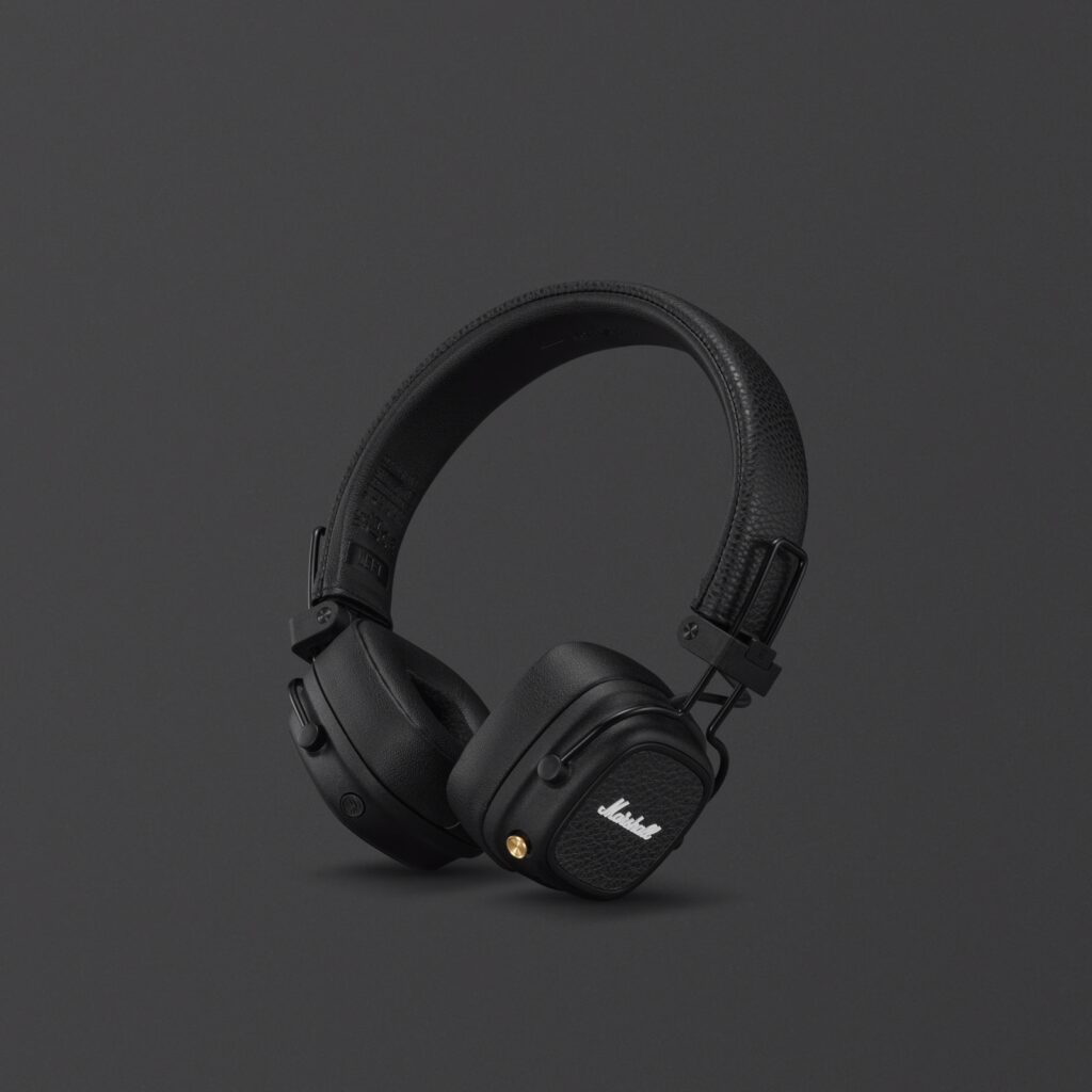 Marshall Major V Wireless Bluetooth On-Ear Headphones Black
