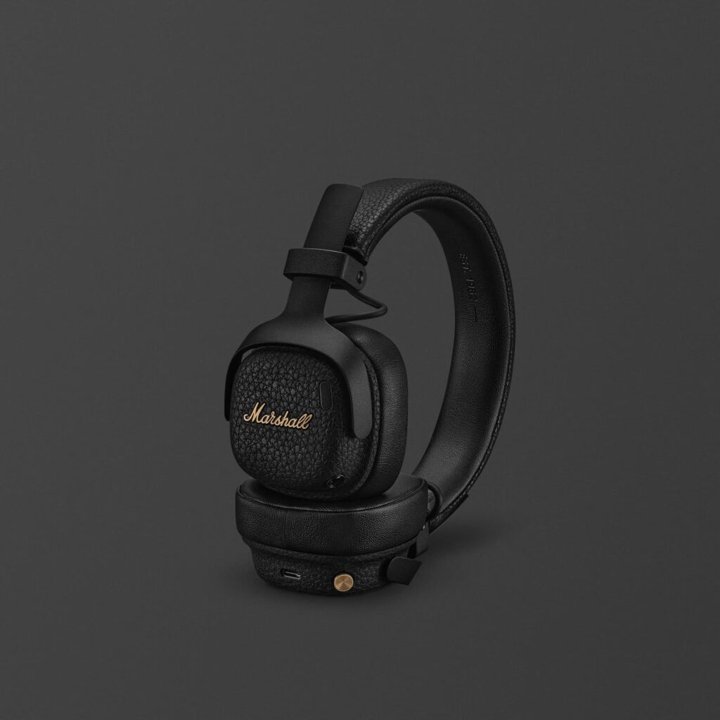Marshall MILTON A.N.C. Wireless Over-Ear Bluetooth Headphones Black