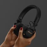 Marshall MILTON A.N.C. Wireless Over-Ear Bluetooth Headphones Black Marshall MILTON A.N.C. Wireless Over-Ear Bluetooth Headphones Black