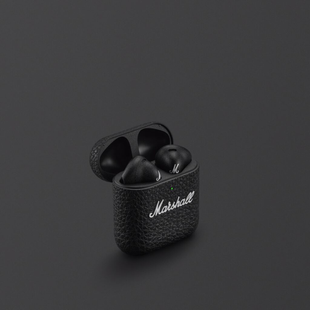 Marshall Minor IV True Wireless Bluetooth Earbuds Black