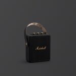 Marshall Stockwell II Portable Bluetooth Wireless Speaker – Black and Brass