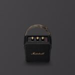 Marshall Stockwell II Portable Bluetooth Wireless Speaker – Black and Brass