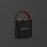 Marshall Stockwell III Portable Bluetooth Wireless Speaker – Black and Brass