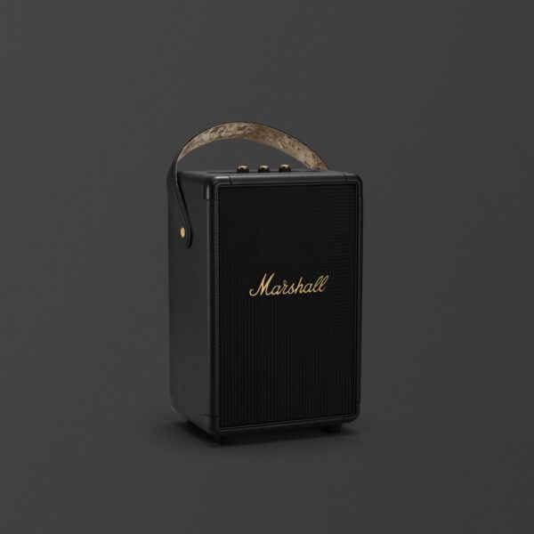 Marshall Tufton Portable Bluetooth Wireless Speaker – Black and Brass