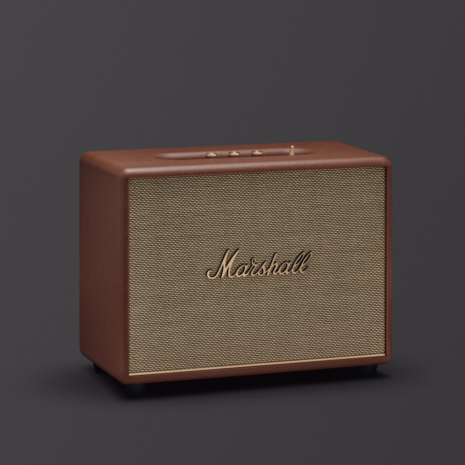 Marshall Woburn III Bluetooth Wireless Home Speaker Brown Marshall Woburn III Bluetooth Wireless Home Speaker Brown