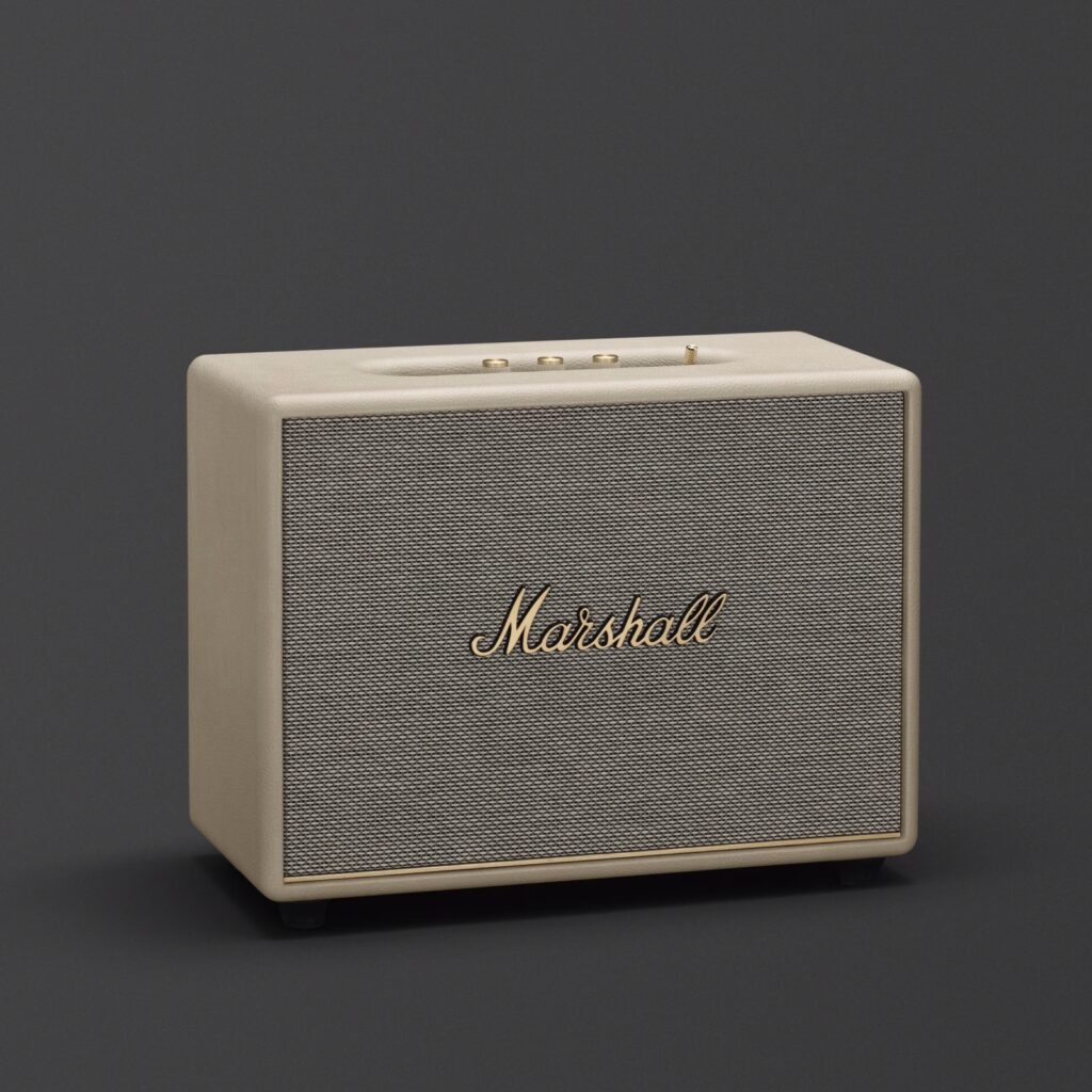 Marshall Woburn III Bluetooth Wireless Home Speaker Cream