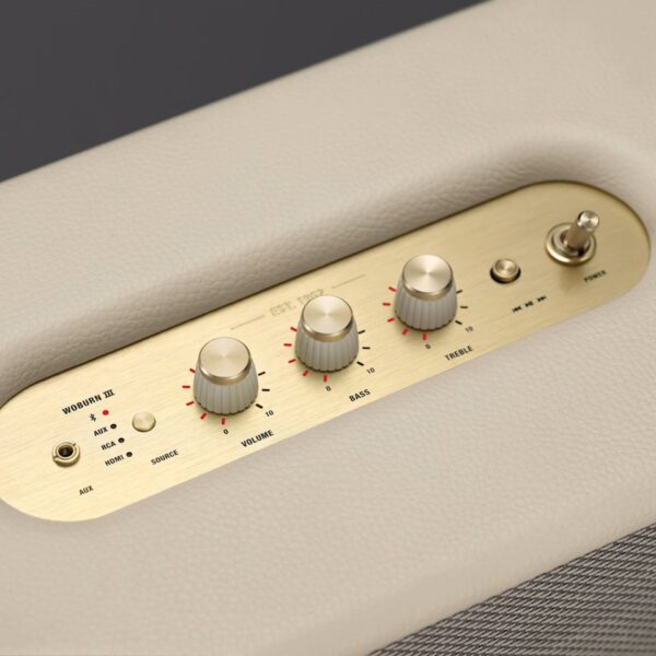 Marshall Woburn III Bluetooth Wireless Home Speaker Cream | Green