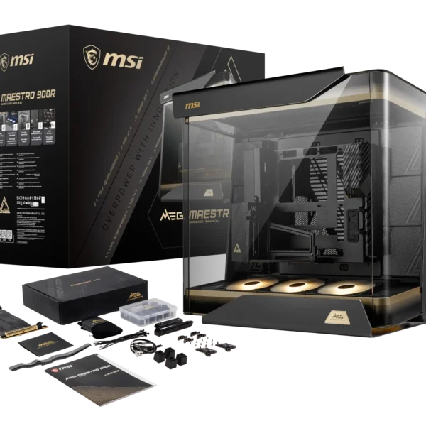 MSI MEG MAESTRO 900R Premium Full Tower Gaming PC Cabinet MSI MEG MAESTRO 900R Premium Full Tower Gaming PC Cabinet