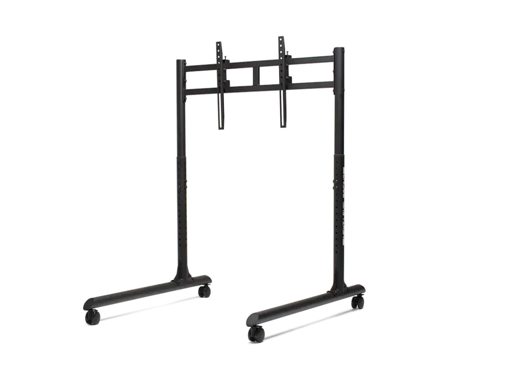 Next Level NLR-R010 Round Tube Freestanding Single Monitor Stand