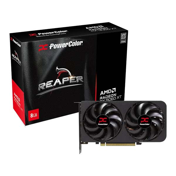 PowerColor Reaper AMD Radeon RX 9060 XT 8GB GDDR6 Graphics Card