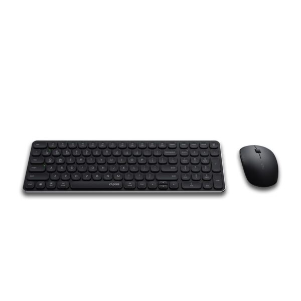 Rapoo 9320M Wireless Multi-Mode Keyboard & Optical Mouse Combo Black