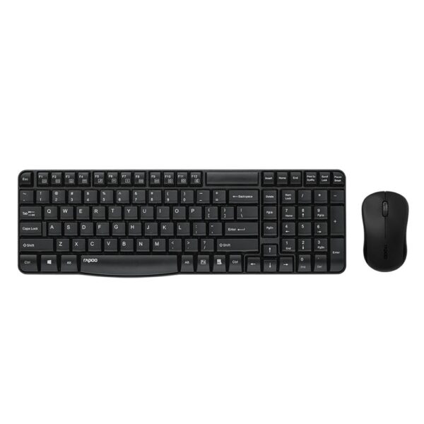Rapoo X1810 Wireless Keyboard & Mouse Combo Black Rapoo X1810 Wireless Keyboard & Mouse Combo Black