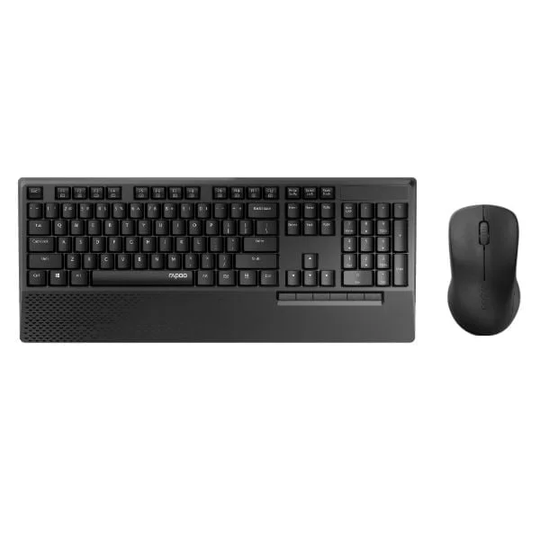 Rapoo X1960 Keyboard And Mouse Combo Black