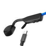 Shokz OpenMove Open-Ear Bluetooth Wireless Headphones Blue