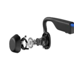 Shokz OpenMove Open-Ear Bluetooth Wireless Headphones Blue