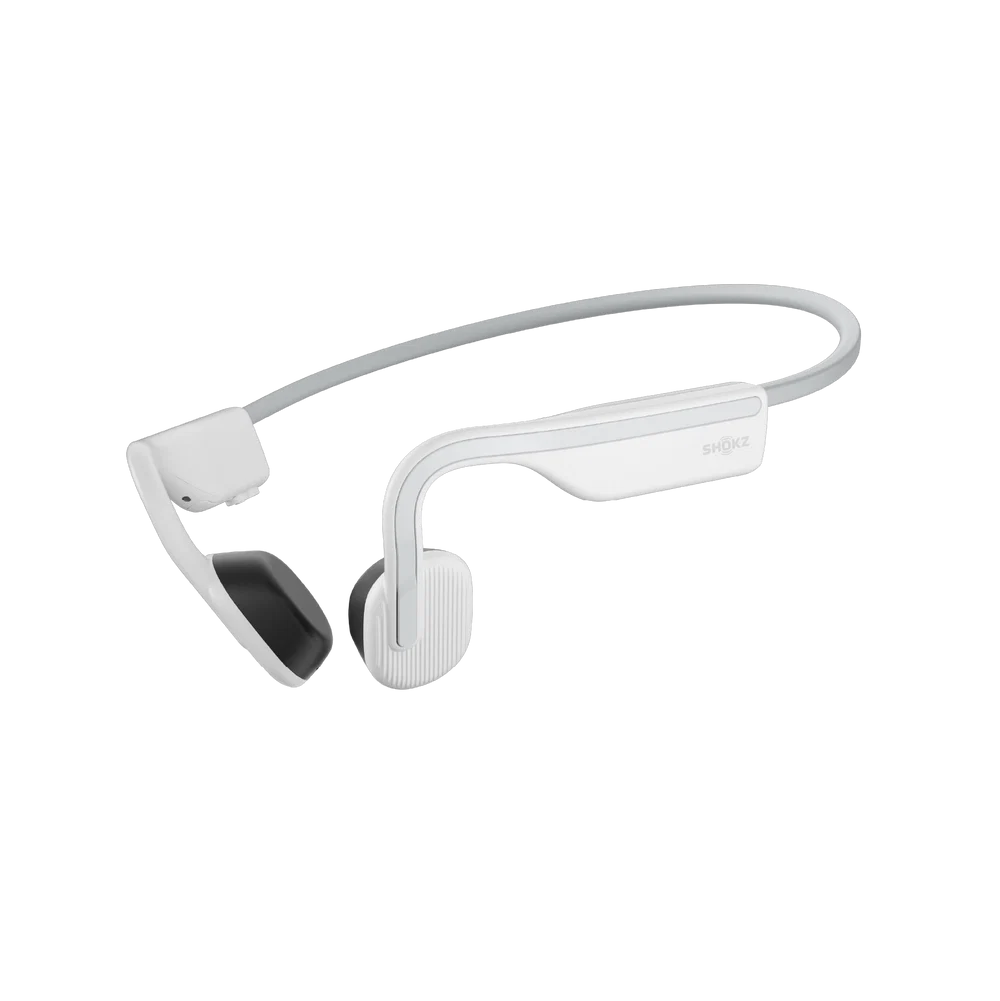 Shokz OpenMove Open-Ear Bluetooth Wireless Headphones White